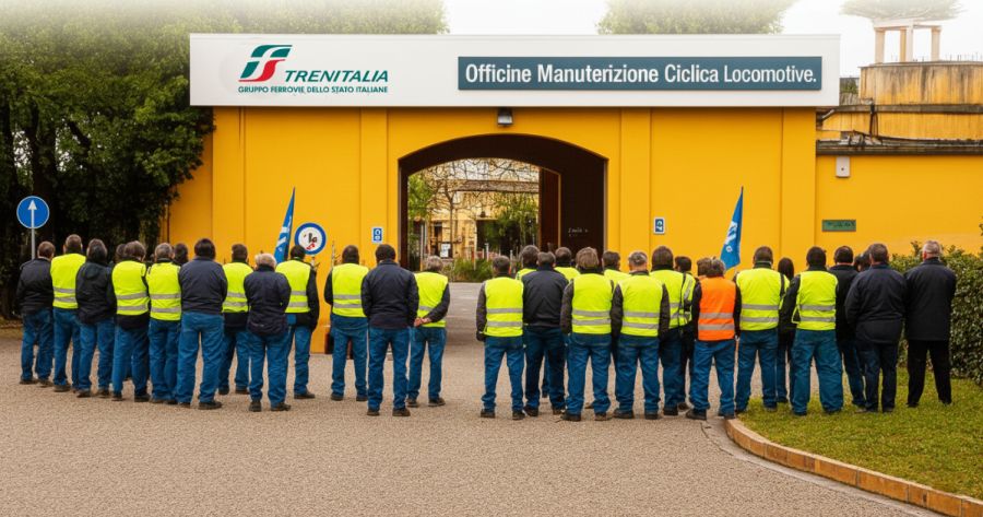 No alla chiusura dell’ Officina Manutenzione Ciclica Locomotive (ex OGR) di Rimini