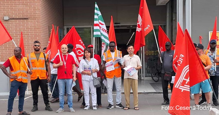 Pievesestina, si è concluso lo sciopero dei lavoratori del magazzino Coop