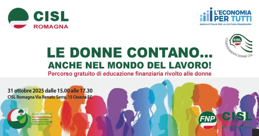 Le donne contano, un corso gratuito di educazione finanziaria