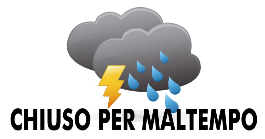 Comunicato urgente: chiusura sedi causa maltempo