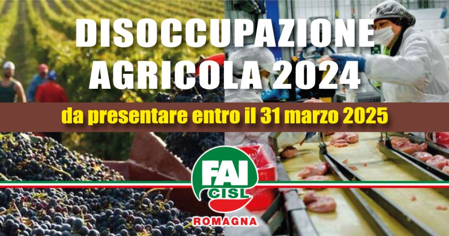 Disoccupazione agricola 2024