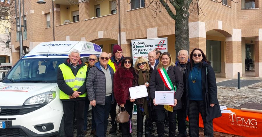 Progetto mobilità garantita: nuovo veicolo a Villa Verucchio grazie ad ANTEAS Rimini